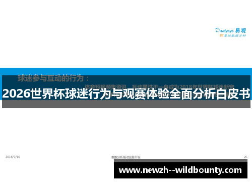 2026世界杯球迷行为与观赛体验全面分析白皮书